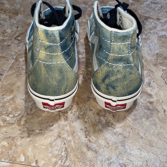 Vans Denim Skull High Tops - Picture 2 of 4